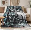 Philadelphia Eagles Soft and comfortable flannel Suitable for sofas living rooms outdoor camping travel and also makes a great anniversary gif
