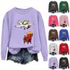 Women's Fashion Daily Versatile Casual Sweatshirts Long Sleeve Round Neck Top Sweatshirts
