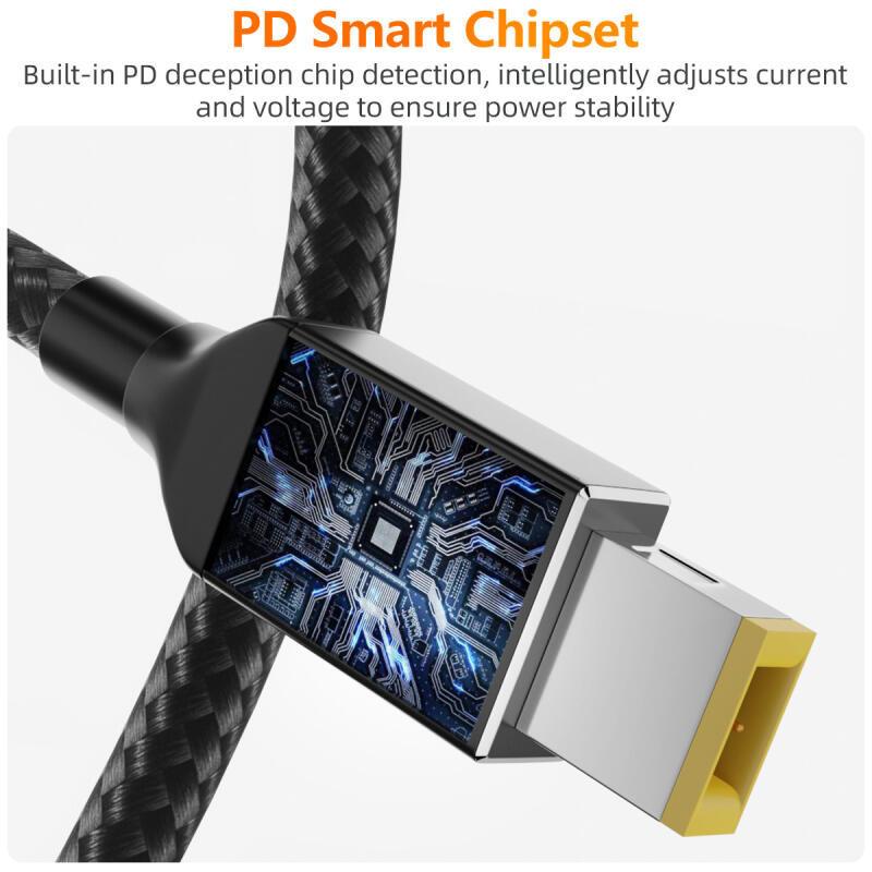 HdoorLink PD 135 Вт Зарядное устройство Type-C USB-C в USB-переходник для зарядного устройства для быстрой зарядки Кабель-адаптер Шнур для Lenovo Legion Y9000P Y9000K Y7000