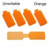 5pcs Writable Nylon Cable Labels Colorful Adhesive Wire Labels Electrical Cables Organize Tie Cord Identification Cord Protector