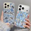 Маленький чехол для iPhone 17 Air 16e 16 15 14 Pro Max 13 17 Pro Max противоударный красочный с узором бабочки жесткий ПК чехол для телефона