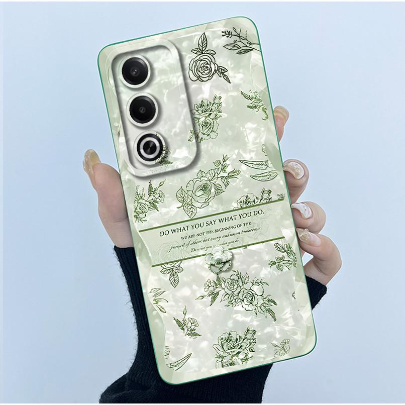 Чехол для OPPO A80 5G Модный простой Цветок Мягкий силиконовый задний чехол для OPPO A80 5G CPH2639 Чехол для телефона OPPOA80 A 80 Fundas