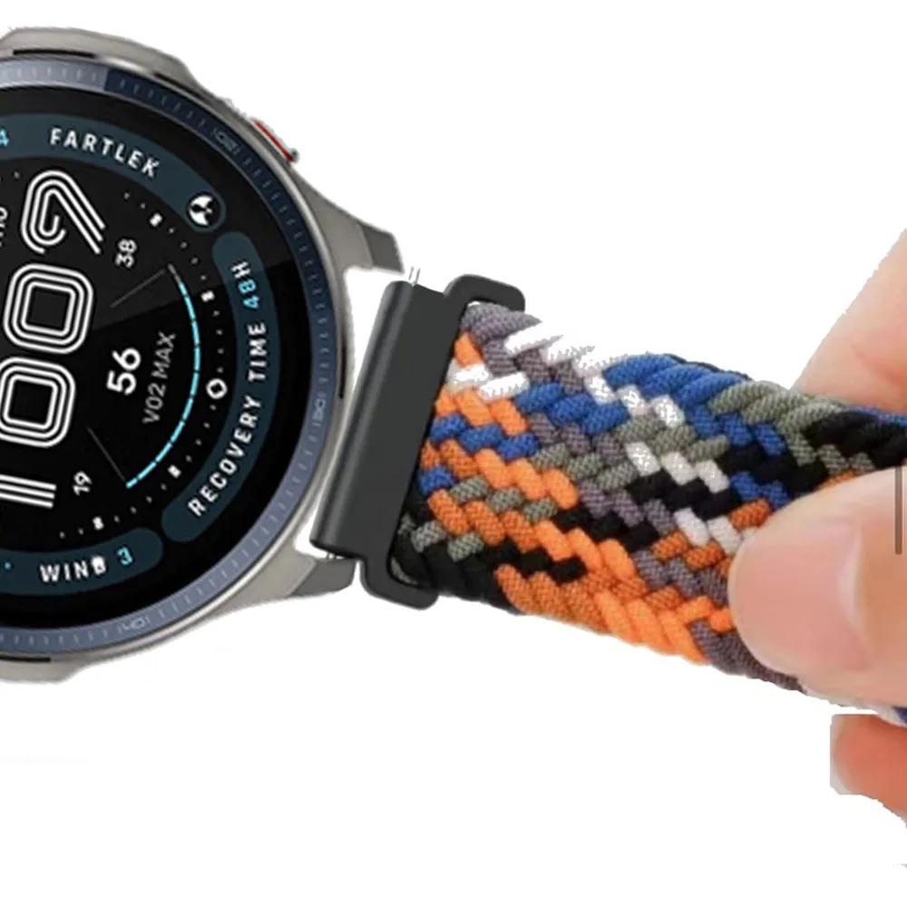 22 мм 20 мм Нейлоновый ремешок для Amazfit Balance 2 1/Bip 6 5 Спортивный браслет Ремешок для часов Correa для Amazfit GTR 47 мм/GTR 4 3/GTS/Active 2