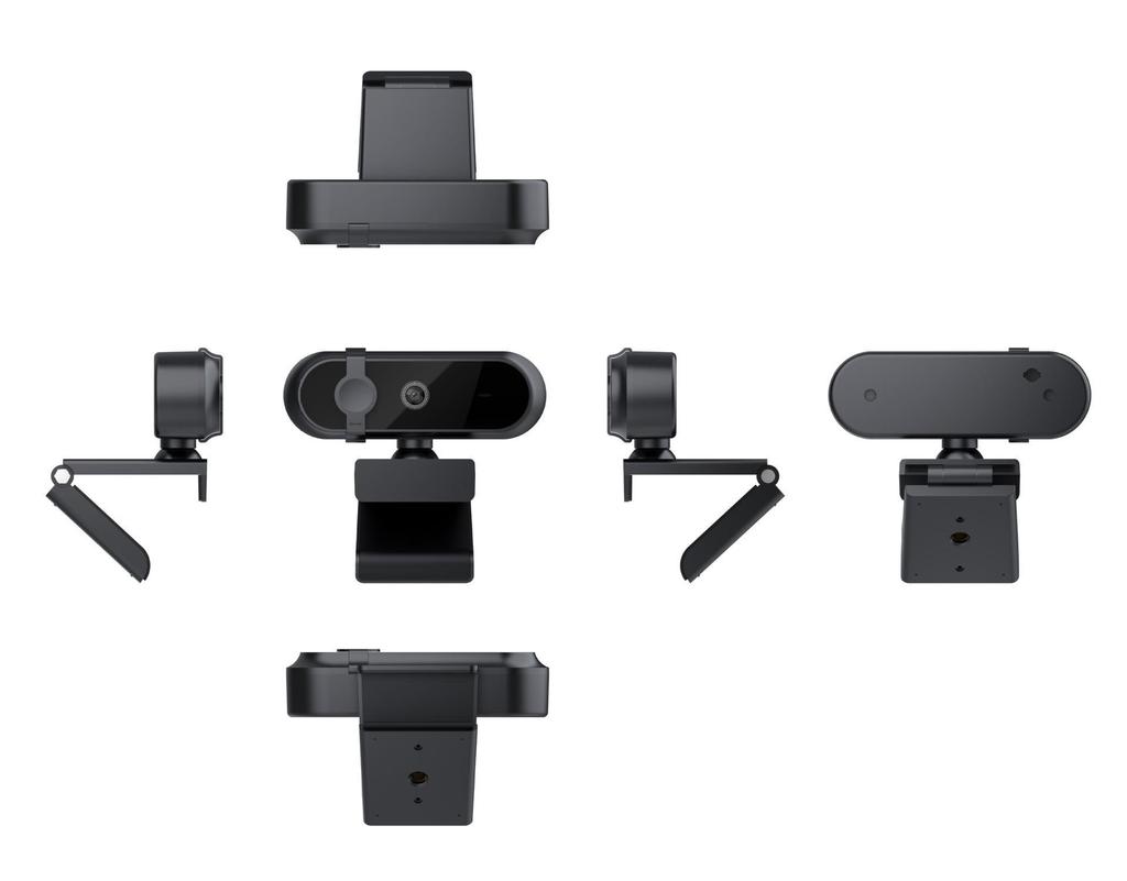 USB HD 1080P Компьютерная камера с крышкой для объектива и микрофоном для онлайн-занятий, встреч и прямых трансляций