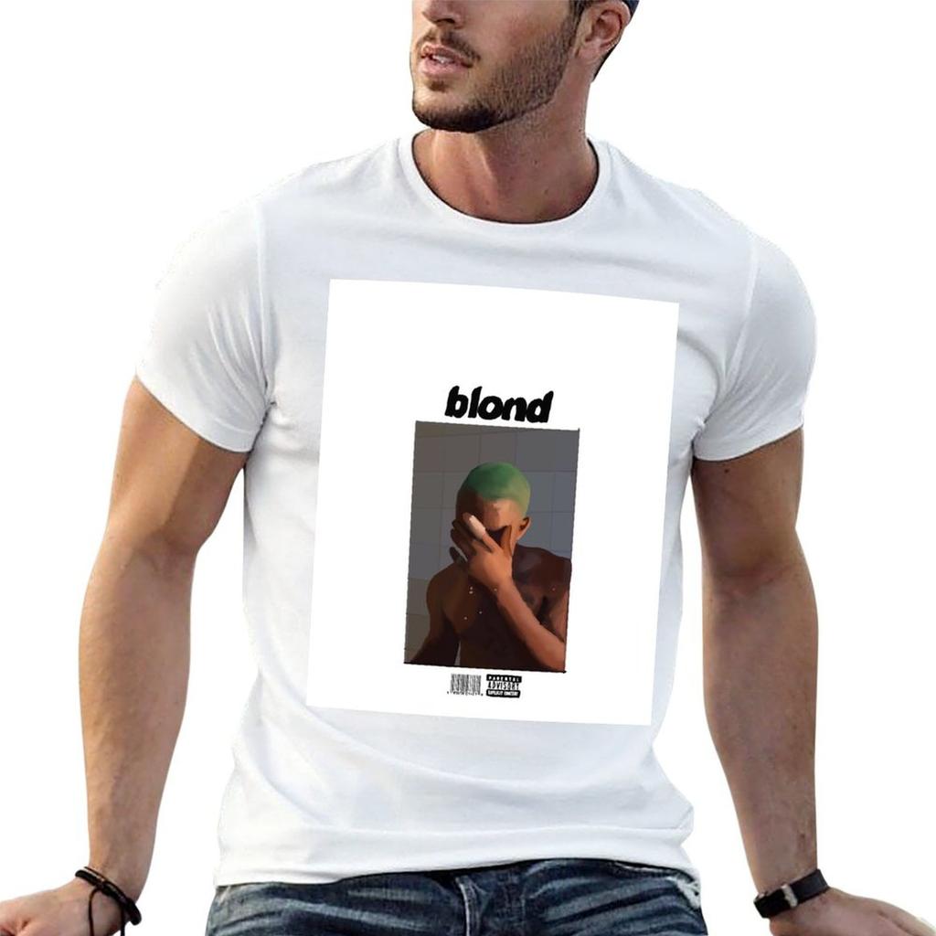 Футболка Frank Ocean Blonde Хлопковые Футболки Высококачественные Футболки Для Унисекса Комплект Хлопковые Унисекс Футболки Для Унисекса Повседневная Футболка