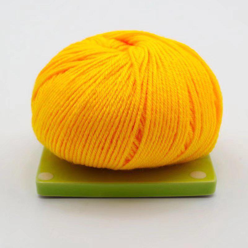 Клубок акриловой пряжи для вязания свитеров, крючков, обуви, тапочек, изделий ручной работы.
