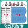 Совместимо Для ILIFE A20 T20s V3x / Polaris PVCR 3600 / G2 0926W / G2 0726W / G2 1226 Детали Аксессуары Фильтр Боковая щетка Швабра