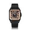 Fashion Rebirth Top Brand Square Women Luxury Vintage Roman Numeral Ladies Gift Watches Silicone Watchband Gift Wrist Watches