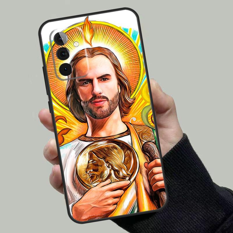 San Judas Tadeo Case For Samsung Galaxy A54 A53 A52 A34 A32 A72 A13 A23 A14 A33 A12 A22 A71 A51 Phone Cover