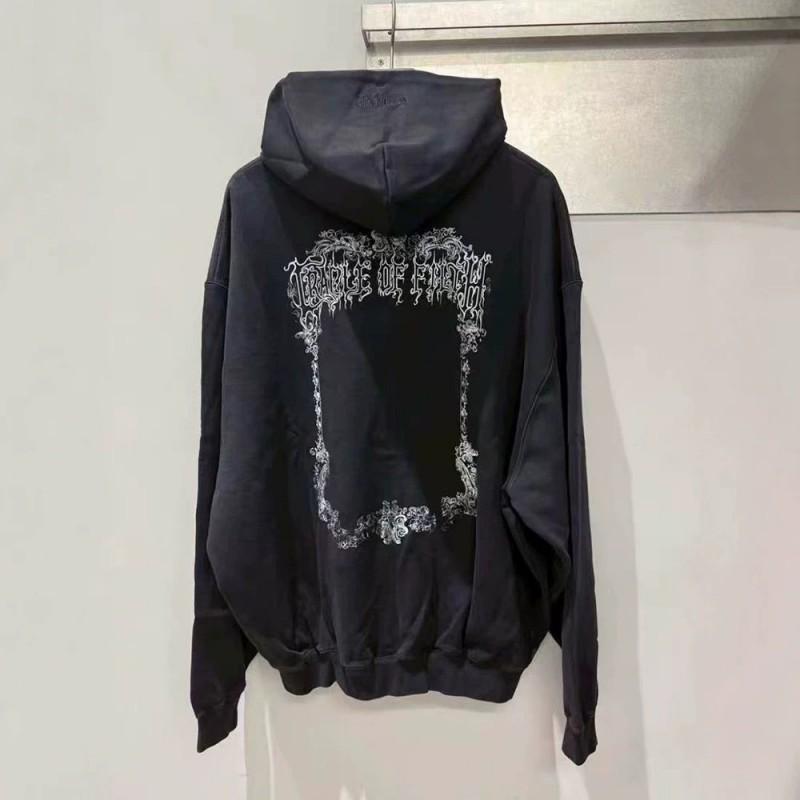 Unisex Oversized Hooded Sweatshirt Men Women Streetwear Casual Cotton Pullover Fall
