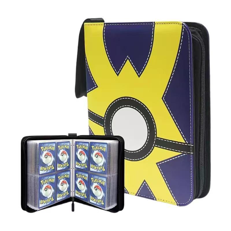 Pokémon Card Collection Book: 4-Grid & 9-Grid PU Game Album