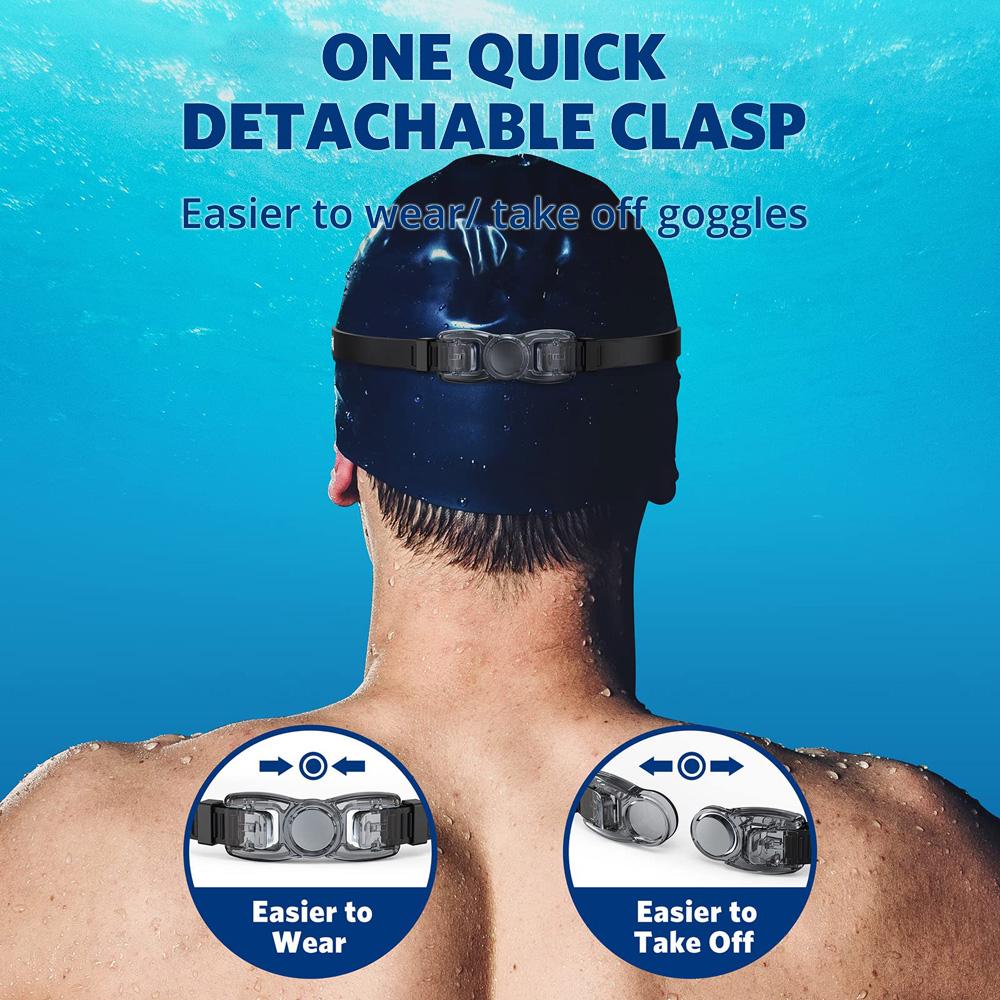 Shortsighted Swimming Goggles Nearsighted Swim Goggles Optical Leakproof Anti-Fog Full Protection Unisex Adult Men Women Youth2
