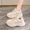 Повседневная обувь для активного отдыха на толстой подошве, универсальная белая обувь, женская повседневная обувь на плоской подошве, спортивная обувь для женщин с мягкой подошвой