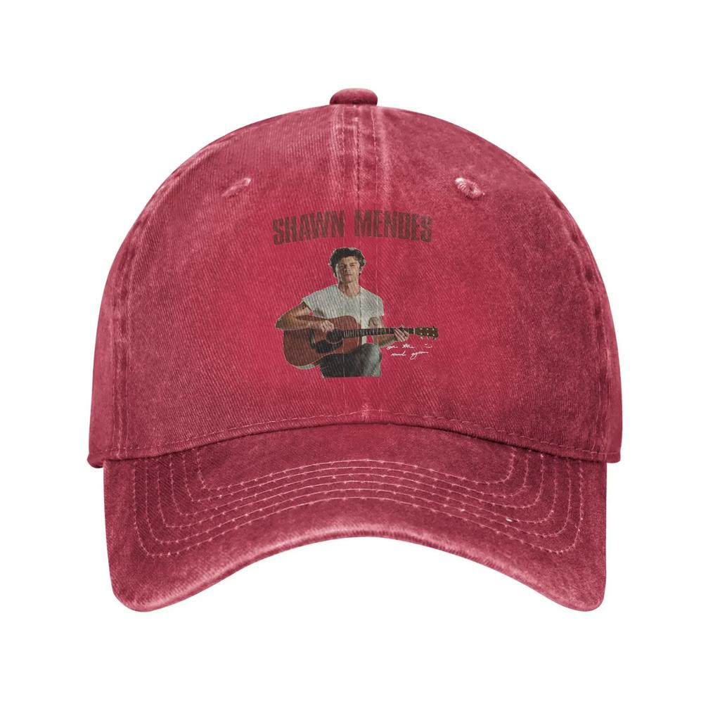 Шапка-бейсболка Shawn Unisex on The Road Again Tour Для бега Хиппи Хип-хоп Кепки Летние Унисекс Женская Уличная одежда Бейсболки
