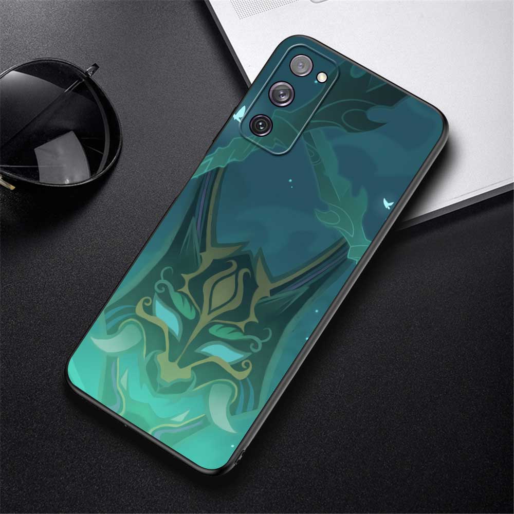 Чехол для телефона Genshin Impact Icon для Samsung Galaxy S22 5G S21 Ultra S20 S10 S9 Plus S10E S8 S7 Edge, защитный чехол