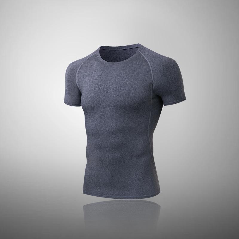 Мужские спортивные леггинсы с высокой эластичностью и компрессией: Быстросохнущие длинные брюки для бега, баскетбола и фитнеса.