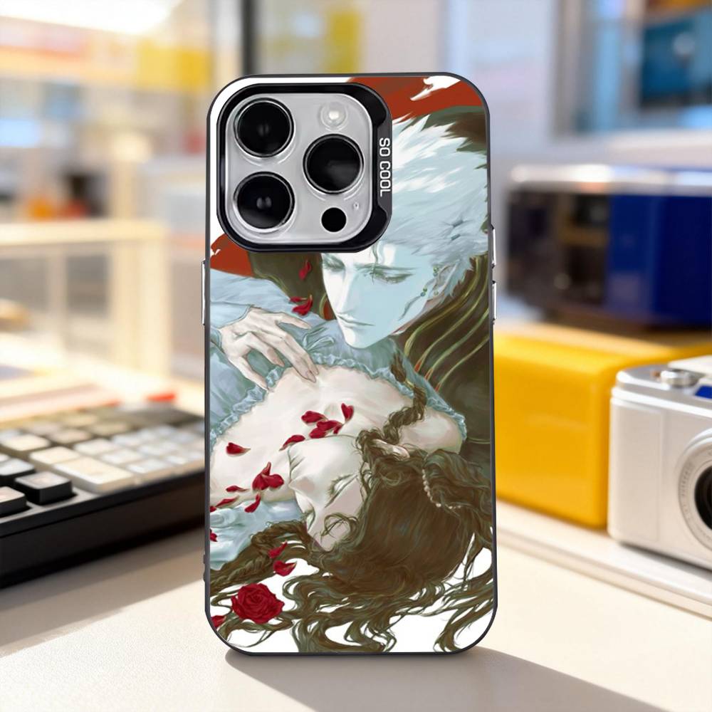Чехол для телефона с рисунком из комиксов «Вампир H-Hunter D» для iPhone 11, 12, 13, 14, 15, 16, 17, Pro, Max, Plus, E, Air, Mini, IMD, матовый черный