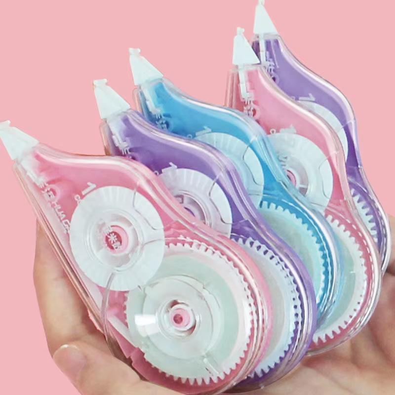 Корректирующая лента 6 штук 72 метра всего Доступные упаковки Большая емкость Корректирующая лента Студенческая корректирующая лента Белая