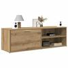 VidaXL TV Cabinet Artisan Oak 120x34x37 Cm Engineered Wood 855973