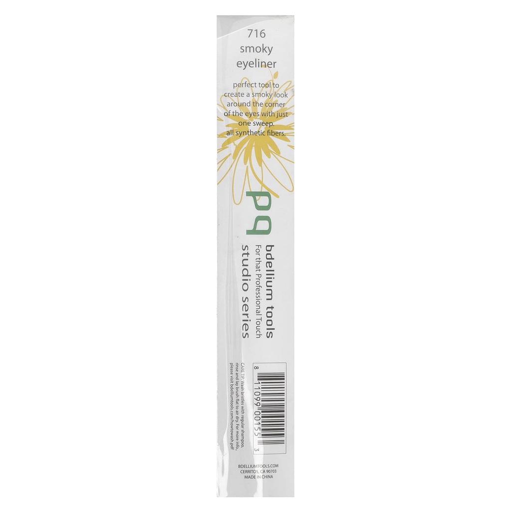 Bdellium Tools Studio Series, дымчатая подводка для глаз, Eyes 716, 1 кисть
