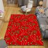 1Pc Winter Snowmen Rug Office Carpet Indoor Outdoor Doormat Nonslip Soft And Comfortable Living Room Christmas Halloween Gift D91837