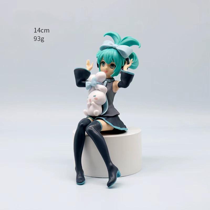 Anime Figure Wedding Dress Action Figures Kawaii Swimsuit Vocaloid PVC Collectible Model Playthings Girl Gift Idea