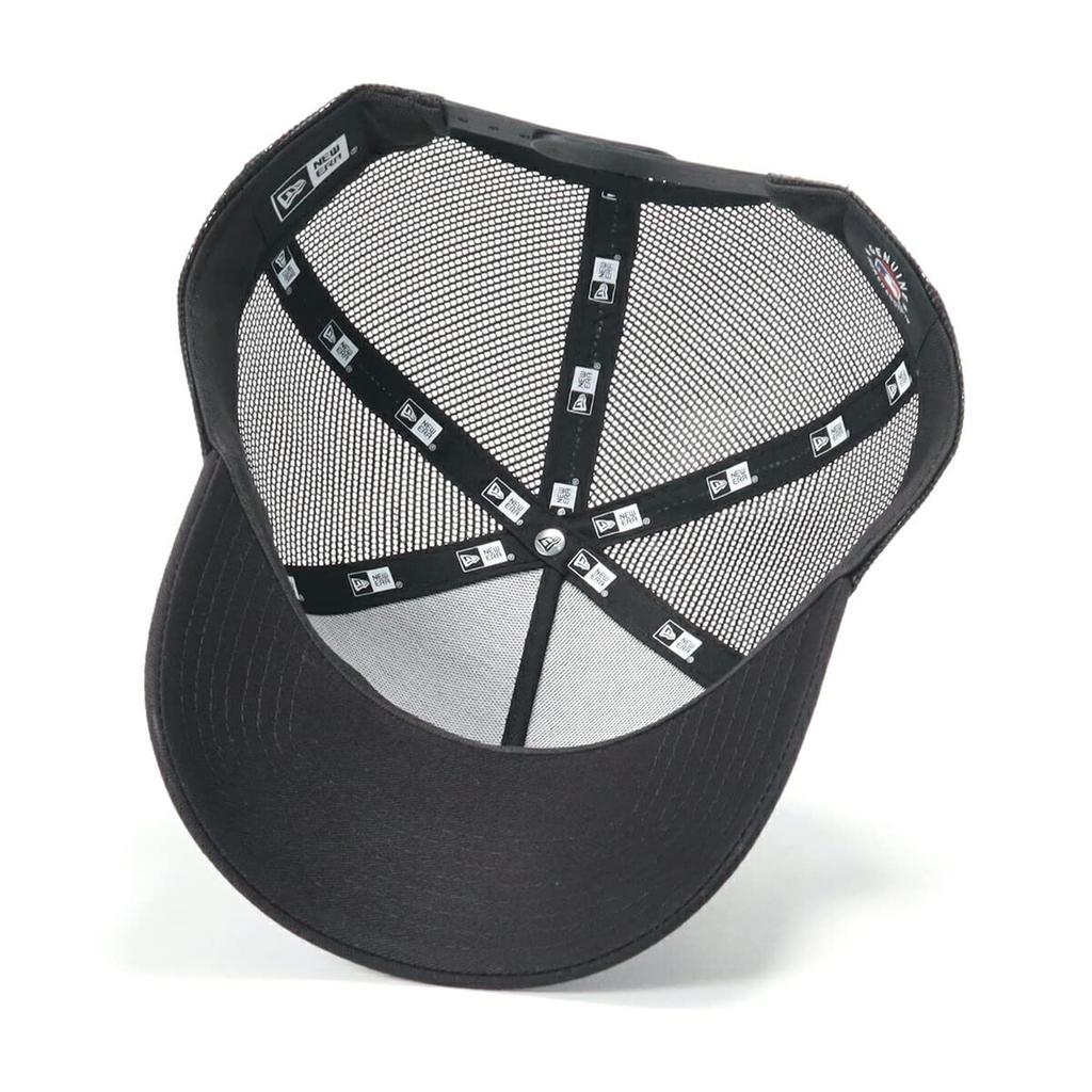 Кепка Newera Newera сетчатая 9FORTY Trucker 14666202 N139AT010 MLB New York Yankees NY черная БЕСПЛАТНО ONSPOTZ изготовленная на заказ кепка Kyu Forty A Frame унисекс
