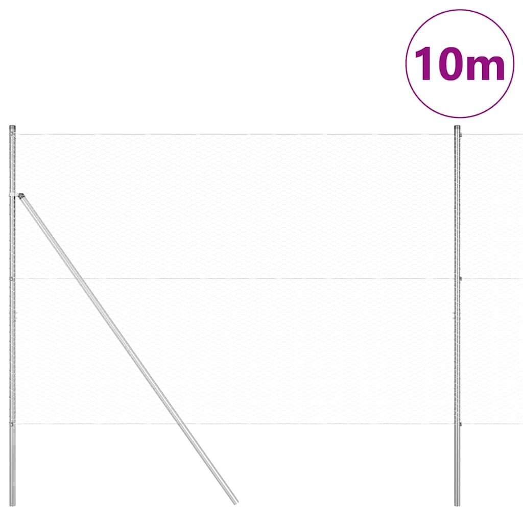 Ground Fix Welded Wire Fence 10 x 1.5 m (W x H)