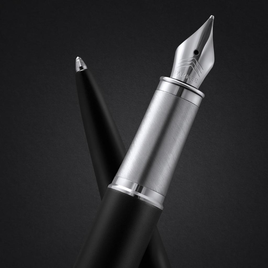 Parker IM Legacy of Flight Special Edition Fountain Pen, Fine Nib, Matte Black, Gift Box