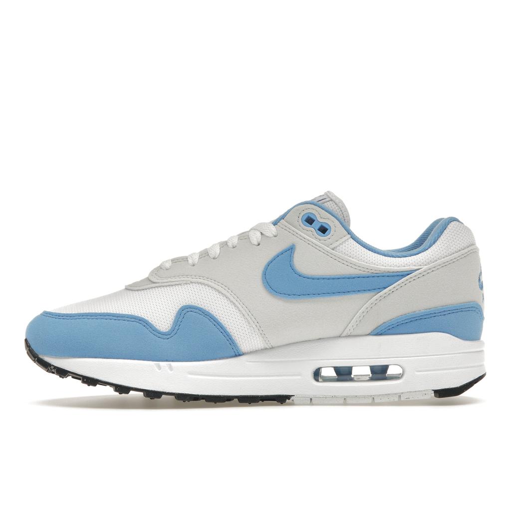 Nike Air Max 1 University Blue Men Sneakers White Photon-Dust Black FD9082-103