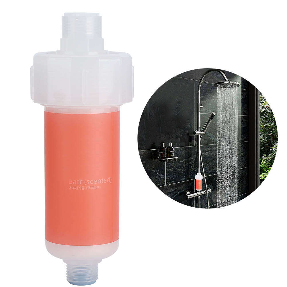 Травяной ароматический фильтр для душа, очиститель воды для ванны, удаление хлора и фторида, принадлежности для ванной комнаты