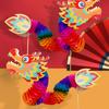 Игрушка «Танец дракона», реалистичная тонкая работа, расширяемый дракон, бумажное украшение, фестиваль, подвесной набор игрушек для рукоделия «сделай сам»
