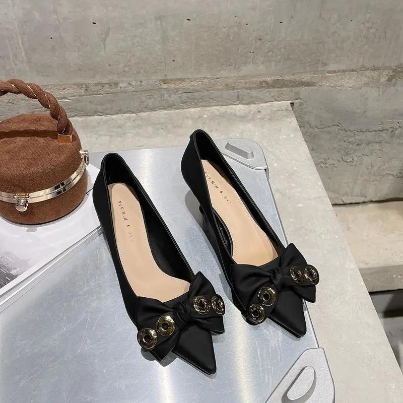 Cresfimix Sapatos Femininas Women Fashion Sweet High Quality Green Bow Tie High Heel Shoes Lady Office & Party Stiletto A453