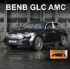 1:32 Benzs GLC 400e SUV Alloy Car Model Diecast Metal Toy Vehicle Car Model Simulation Sound and Light Collection Childrens Gift
