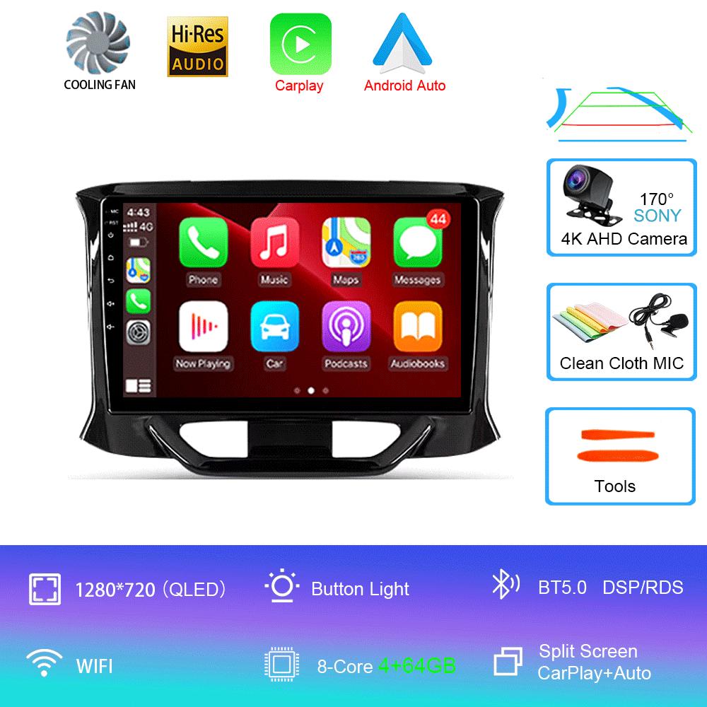 Автомагнитола Android 14 для LADA Xray X ray 2015 - 2019 Мультимедийный видеоплеер Навигационная стереосистема GPS Нет 2din 2 din dvd