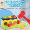Finger Skill Hammer Knocking Toy Making Sounds Kids Pounding Hammers  Toddler Babies