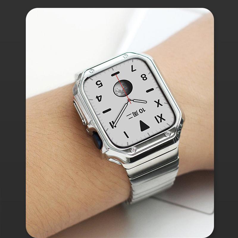 Чехол из ТПУ для Apple Watch Корпус 44 мм/40 мм 42 мм/38 мм 45 мм 41 мм бампер Защита экрана Аксессуары для корпуса iWatch Серии 6 3 SE 7 8 9