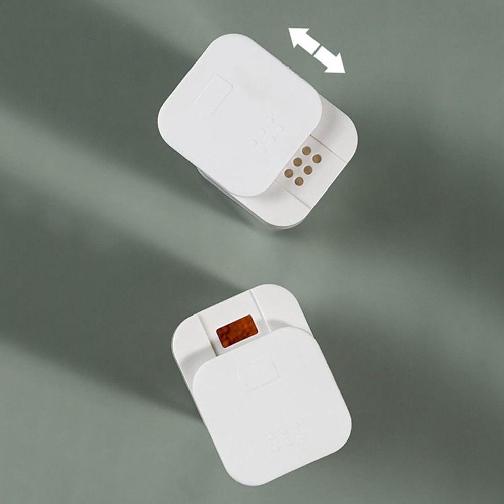 4Pcs/set BPA Free Spice Jars Sliding Open Seasoning Box Set Spice Dispenser  Kitchen Organizer Box
