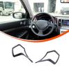 ABS Carbon trument Dashboard Adjustment Trim For Infiniti G37 G25 G35 2007-13