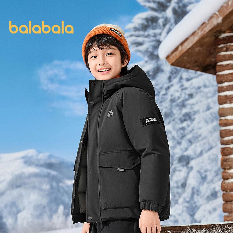 Зимняя защитная пуховая куртка для мальчиков Balabala