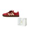adidas Vl Court Classic Love Forever Устойчивые к истиранию Нескользящие Низкие Скейтбордические кроссовки Унисекс Красный KK3774()