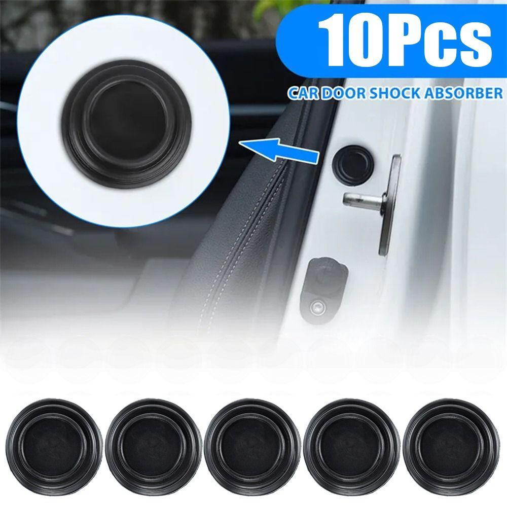 10PCS Automotive Exterior Accessories Car Shock Absorber Gasket Sound Insulation Shock Stickers