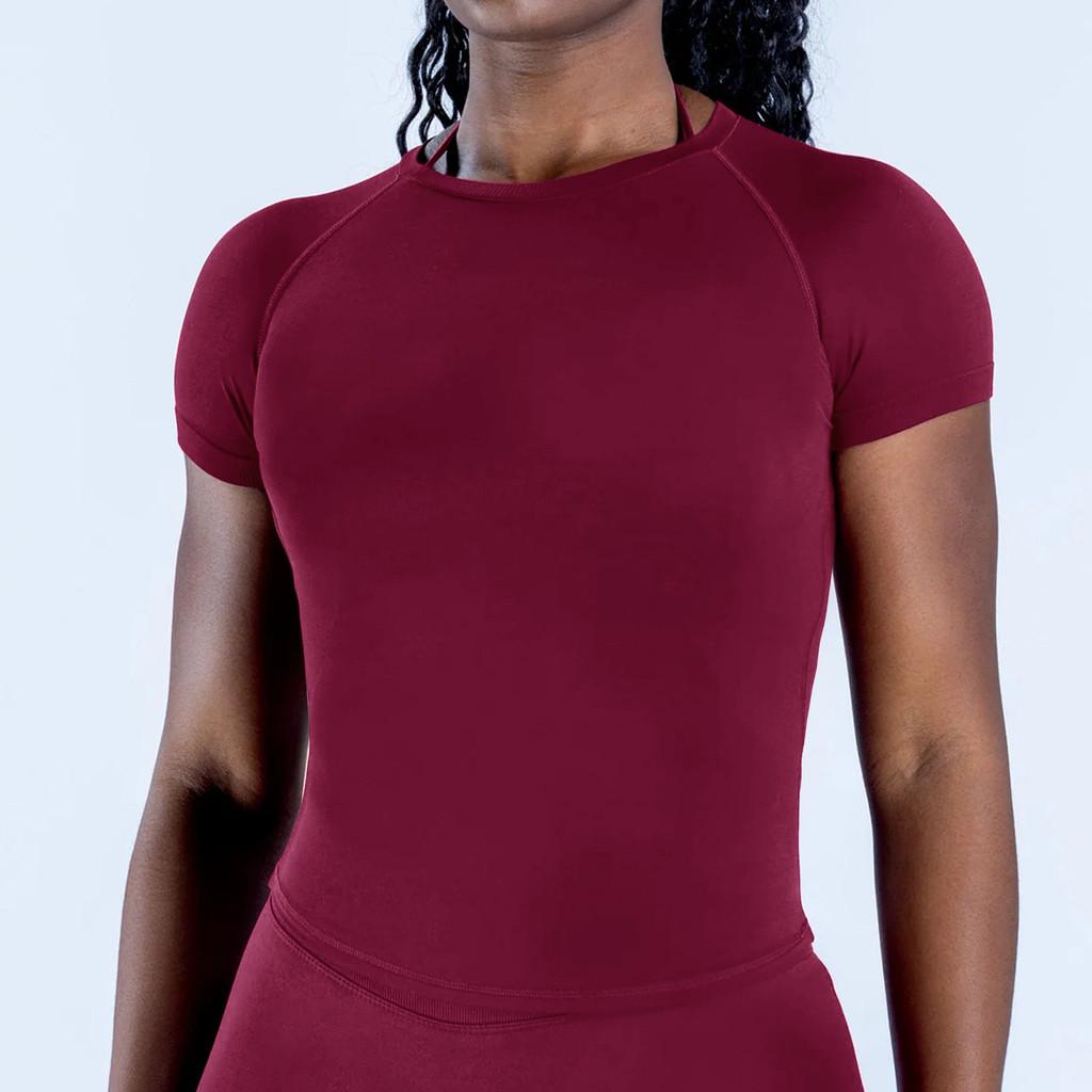 Athletic T Shirt For Women With Moisturewicking Fabric For Running And Yoga