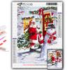 5D DIY Алмазная картина Рождественская елка Санта-Снеговик Вышивка крестиком Алмазная художественная вышивка Мозаика Домашний деко