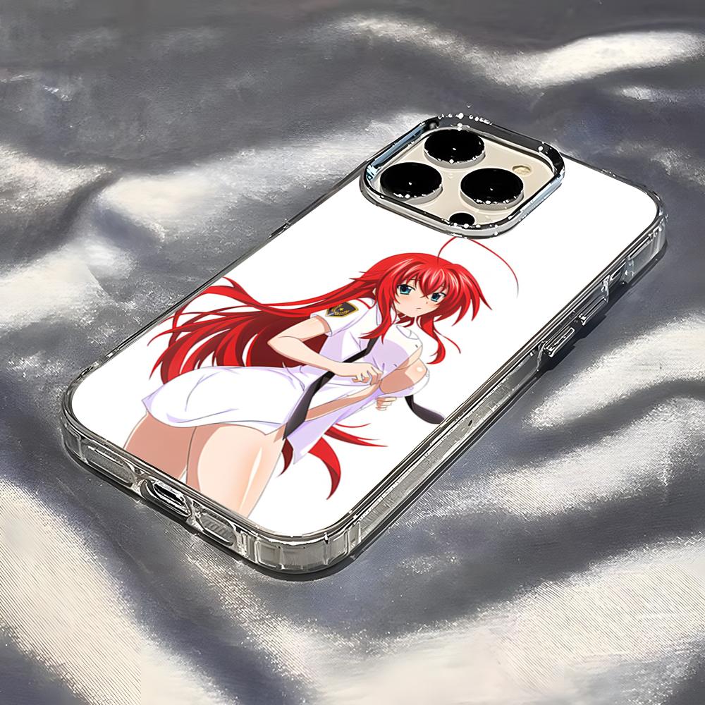 High School DxD Hero Phone Case For IPhone 17 Pro Max 16 15 14 Pro Max IPhone 13 Pro Max 11 Plus Transparent Cover