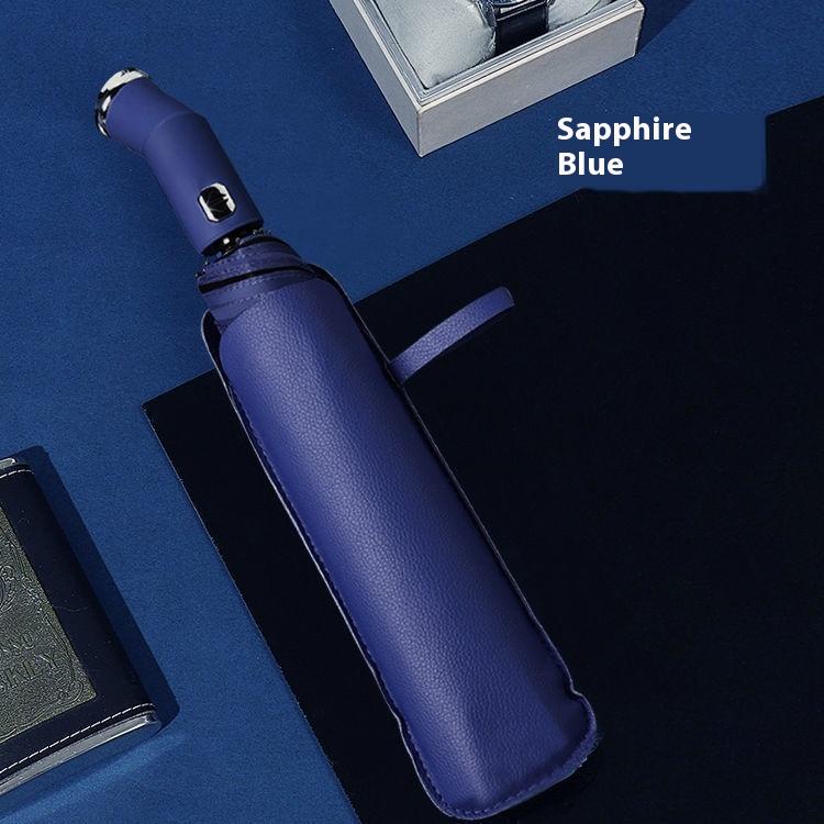 Двухрядный ветрозащитный светодиодный вращающийся складной автоматический зонт для женщин, защита от непогоды и дождя, солнцезащитный зонт двойного назначения