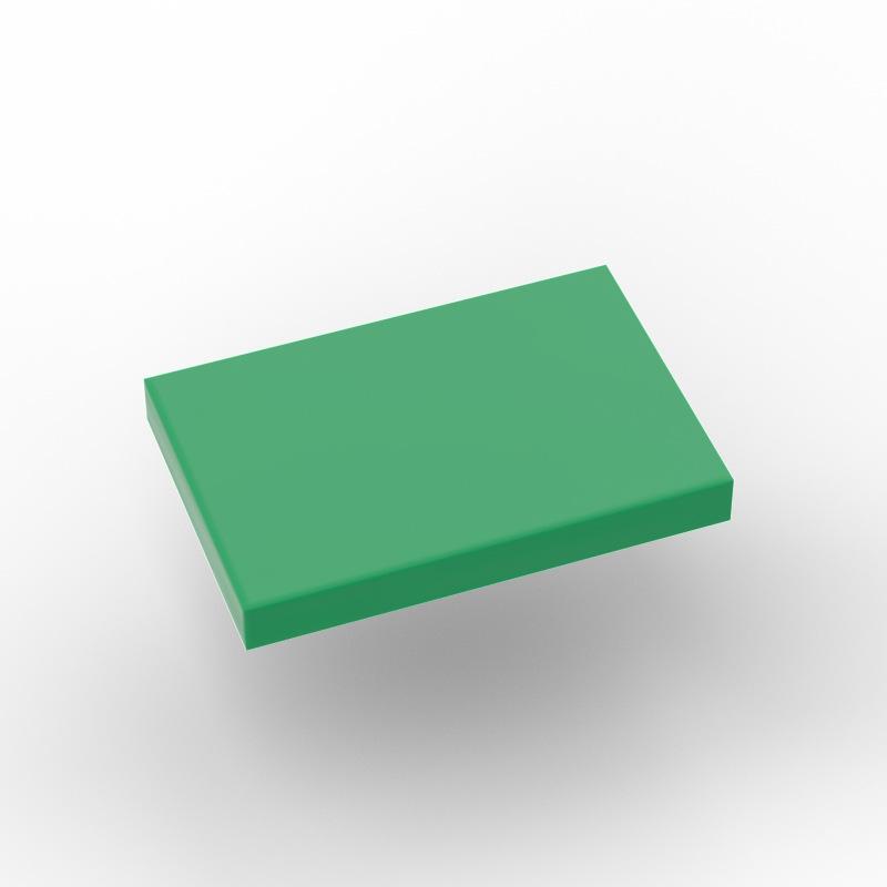 300 деталей, набор строительных блоков MOC, плоские плитки 2x3 с пазами, конструктор для самостоятельной сборки, совместимый с Bricklink 26603, пригодный для переделки.