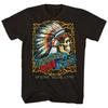 Grateful Dead Spring Tour 1990 T Shirt Mens Rock and Roll Music Band Tee Black