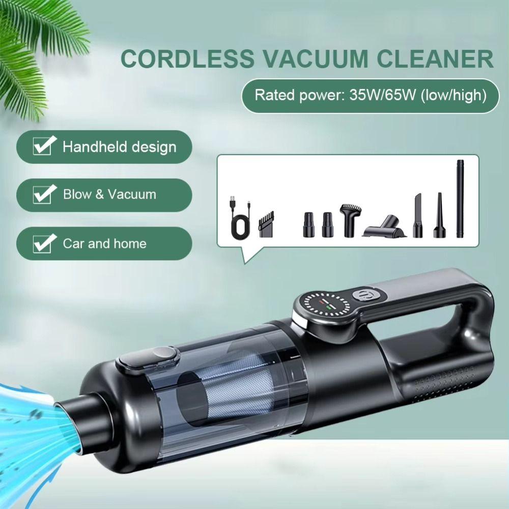 Cordless Car Vacuum Cleaner High-power Mini Handheld Vacuum Cleaner Vehicle