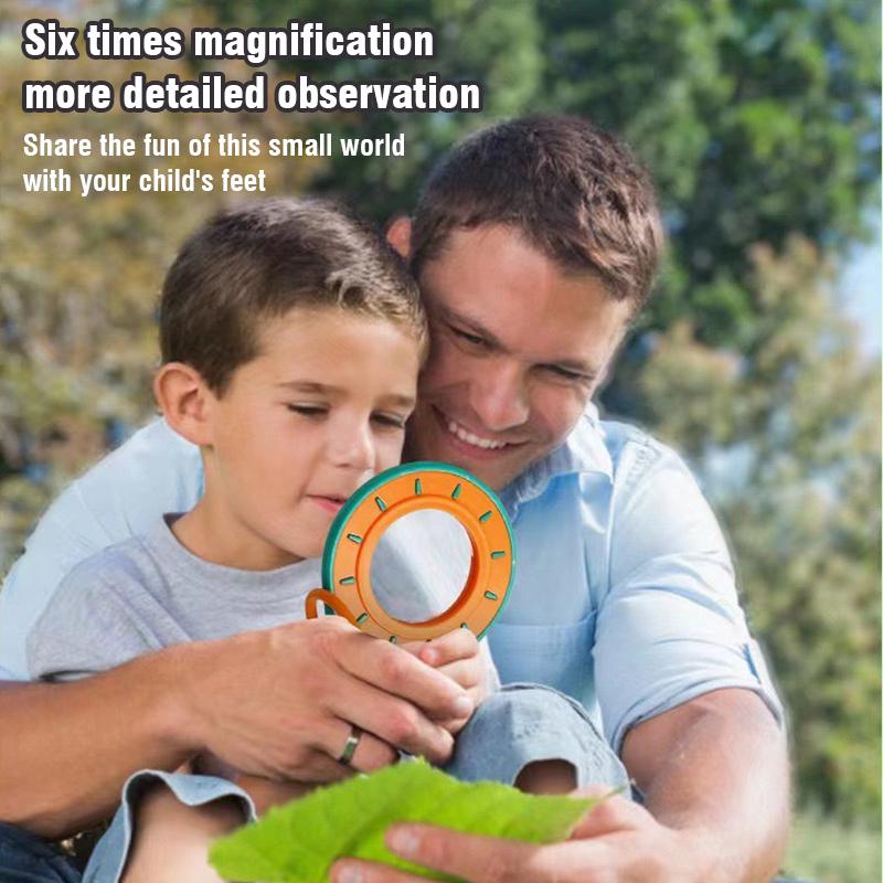 Non-Toxic Outdoor Explorer Set Bug Catcher Kit With Binoculars Magnifying Glass Critter Case Butterfly Net Toy For Kid Gift Camping Hiking